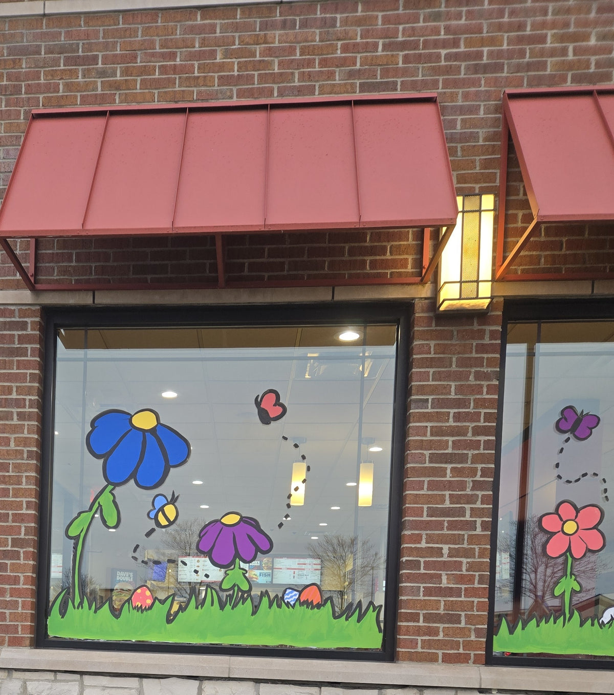 Holiday Window Painting