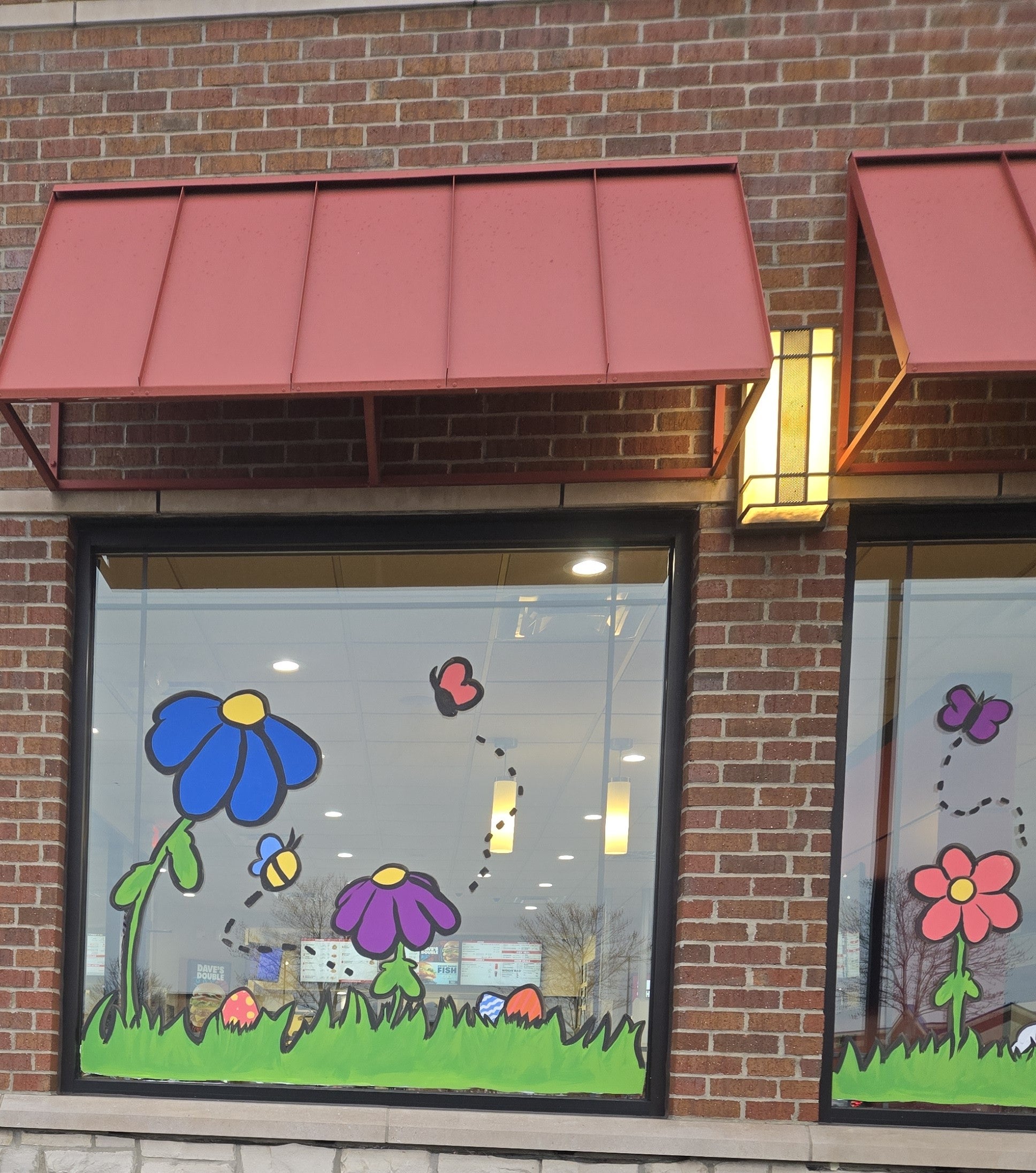Holiday Window Painting