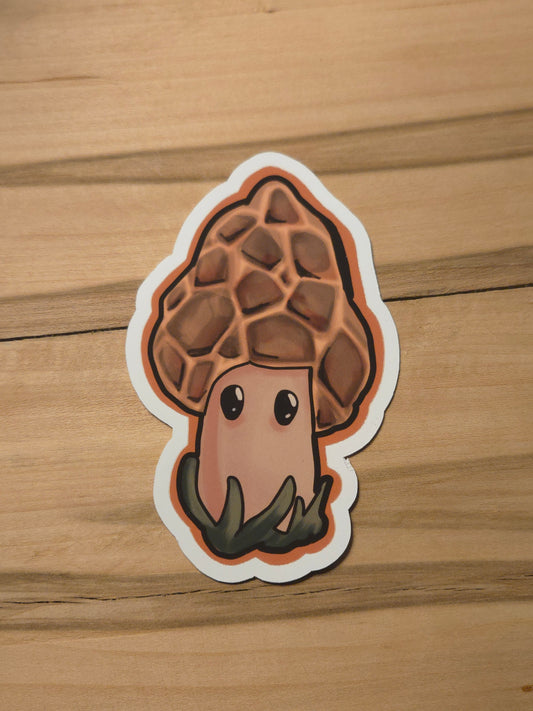 Morel Critter Sticker