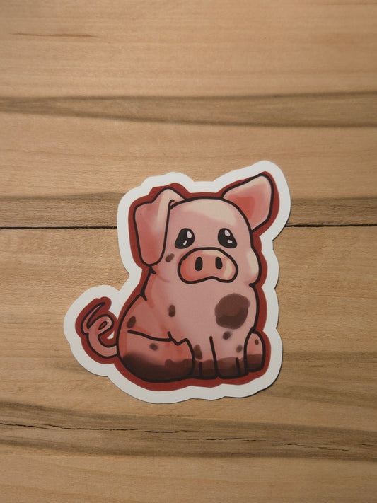 Pig Critter Sticker