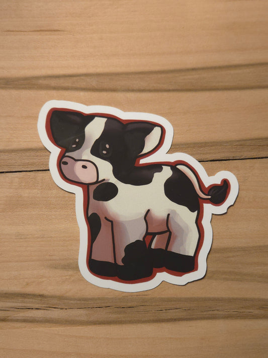 Cow Critter Sticker