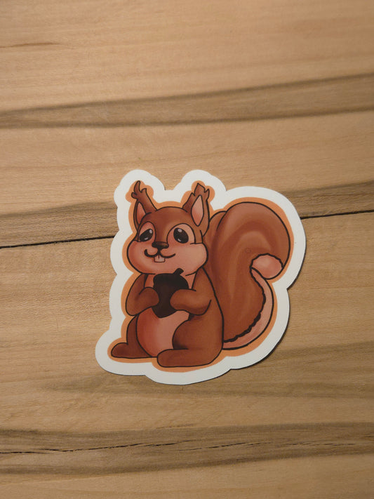 Squirrel Critter Sticker