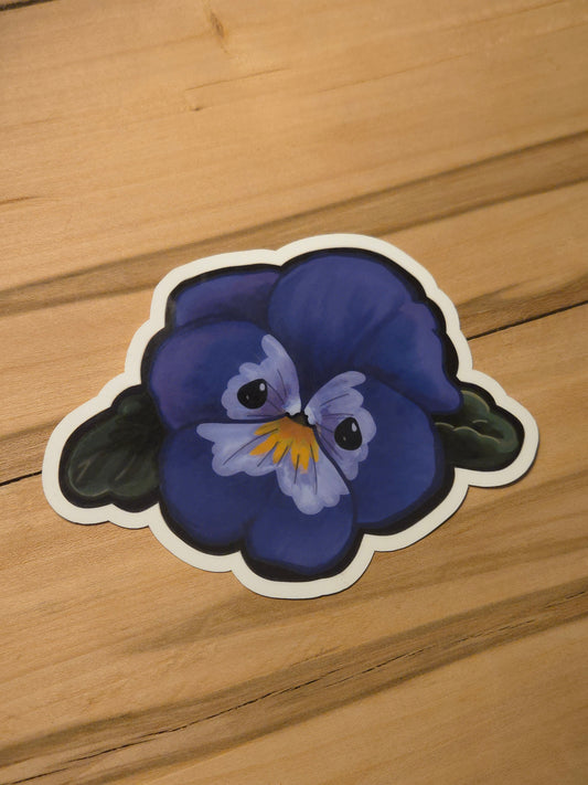 Pansy Critter Sticker