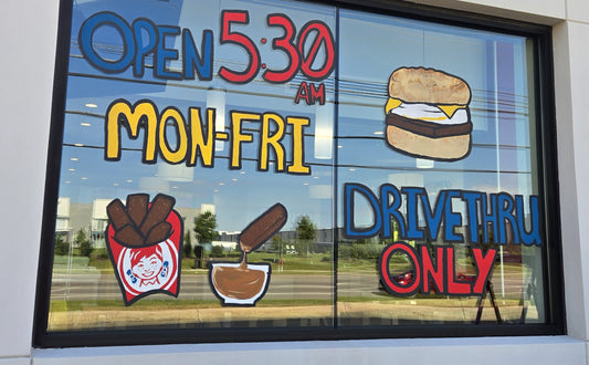 Business Window Painting